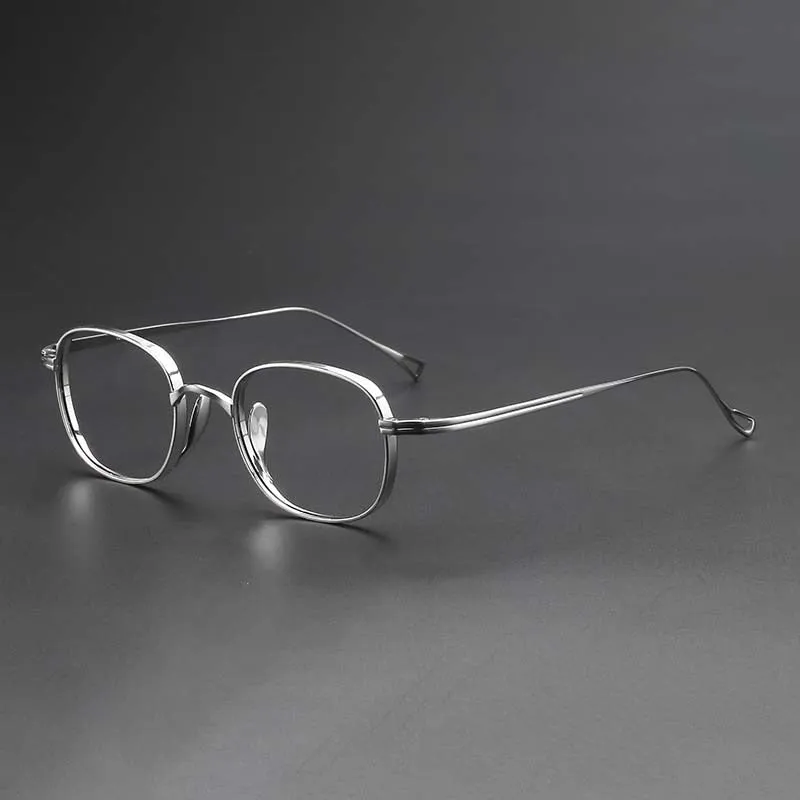 Moryn Titanium Round Glasses Frame