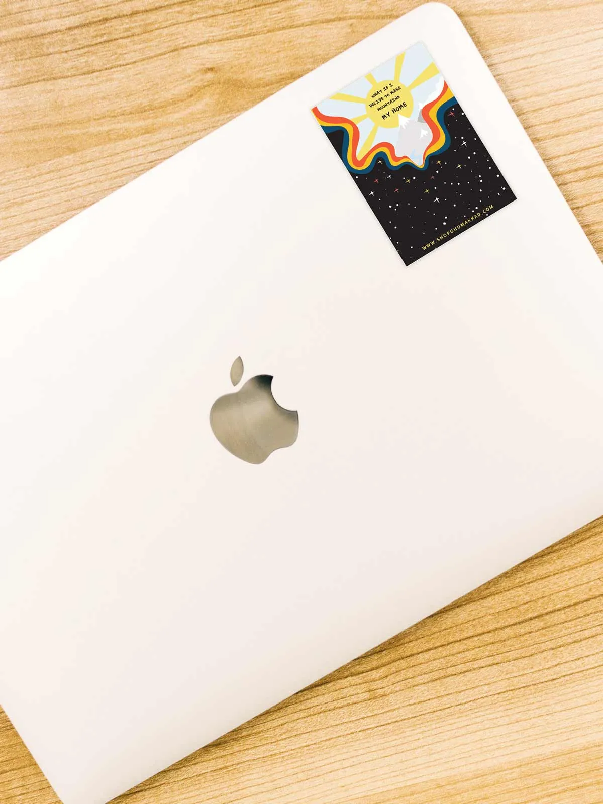 Mountains My Home | Laptop / Car Sticker