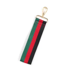 Multi Stripe Wristlet Strap