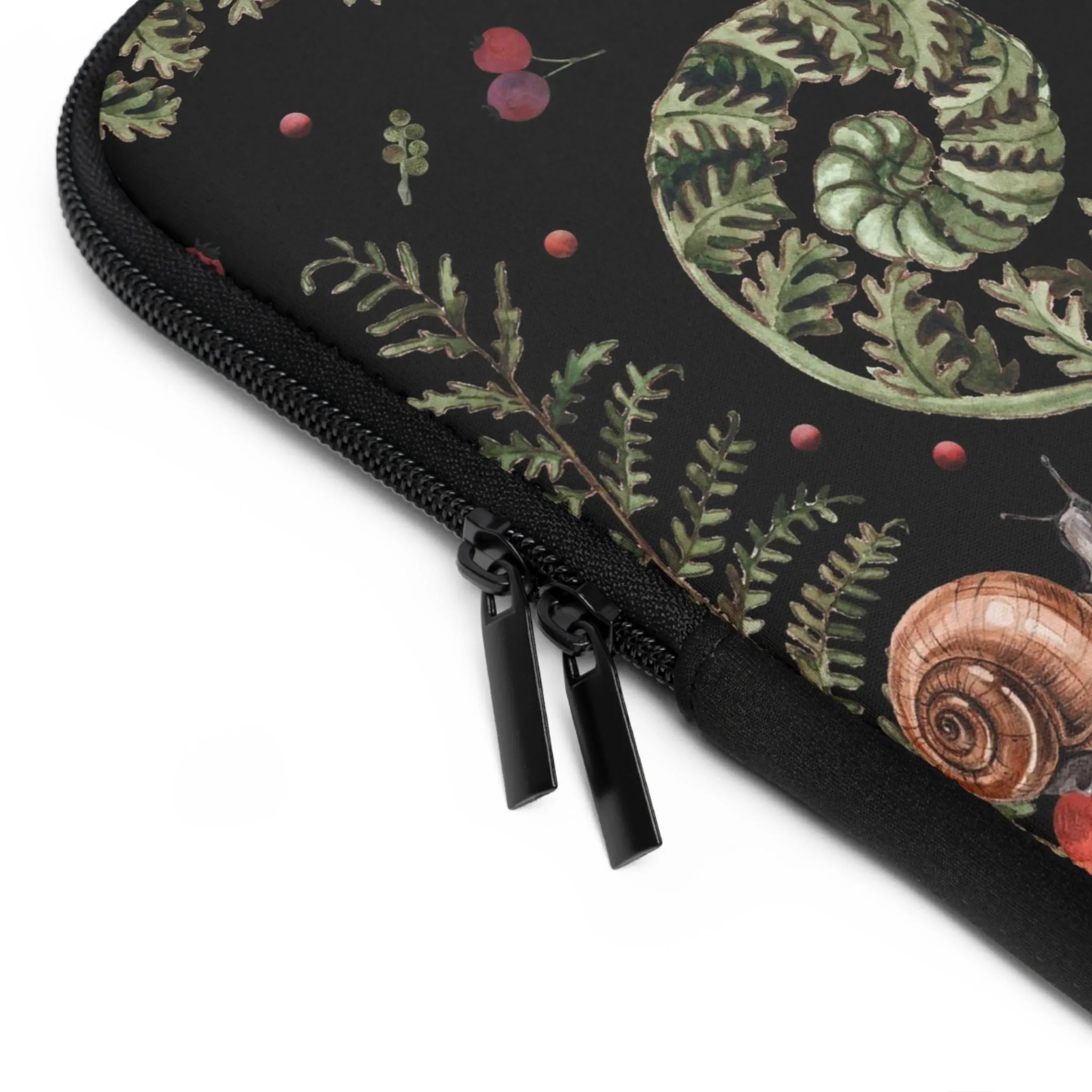 Mushrooms Witch Laptop Case, laptop sleeve, ipad tablet padded cover travel case