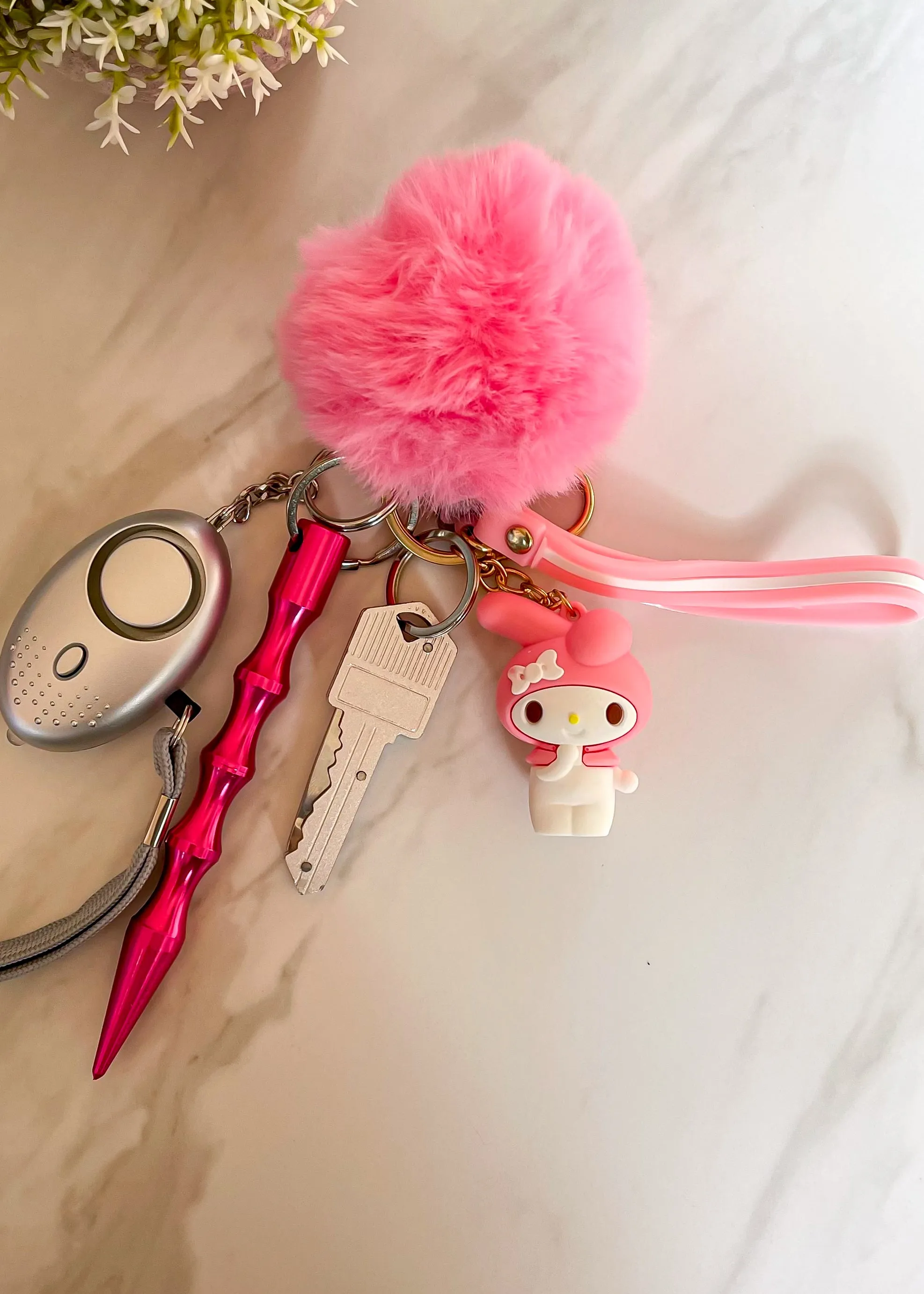 My Melody Self Defense Keychain