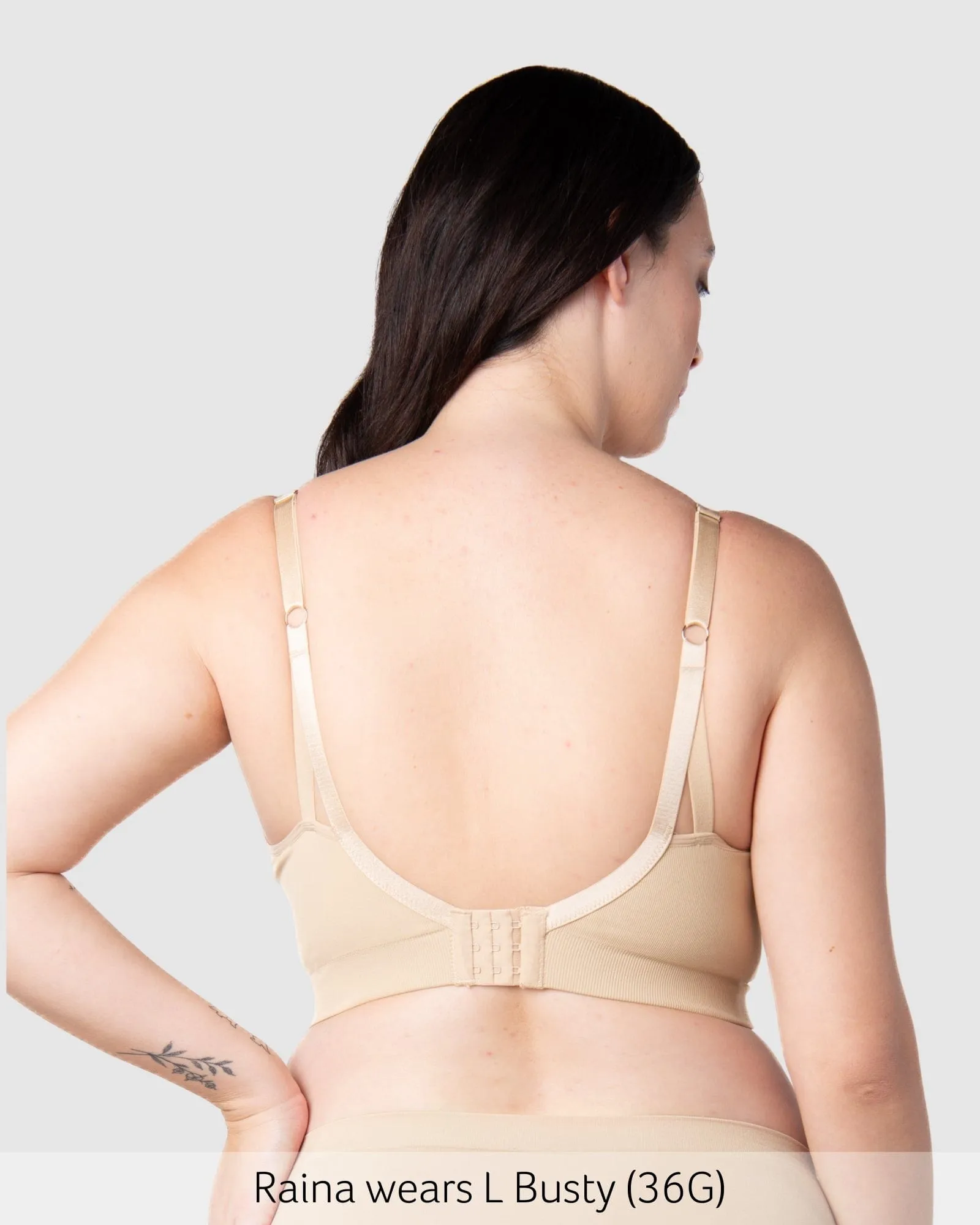 My Necessity Seamless Nursing Bra - Frappe Busty