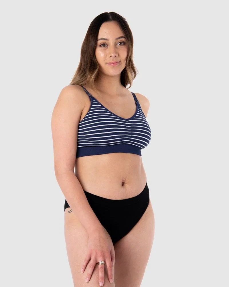 My Necessity Wirefree Multifit - Navy Stripe