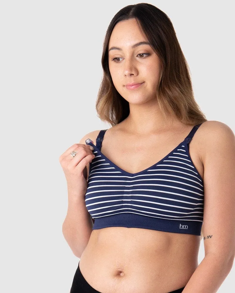 My Necessity Wirefree Multifit - Navy Stripe