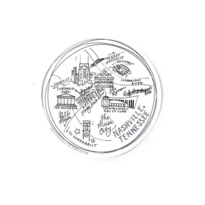 Nashville, Tennessee Sticker