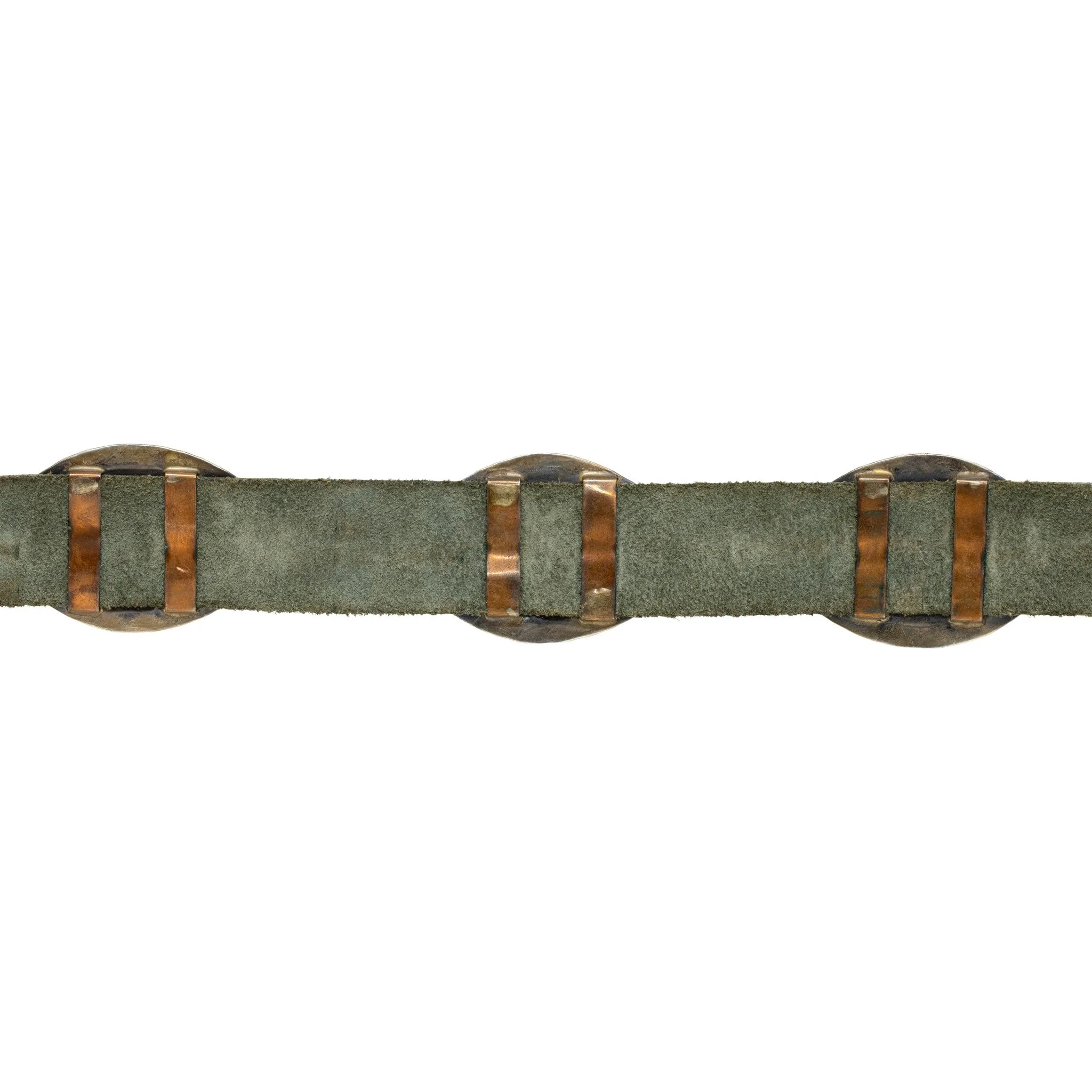 Navajo Coral Concho Belt