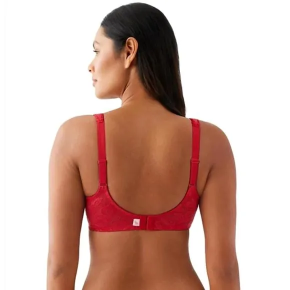 NEW WACOAL awareness underwire bra in equestrian red