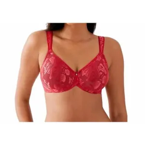 NEW WACOAL awareness underwire bra in equestrian red