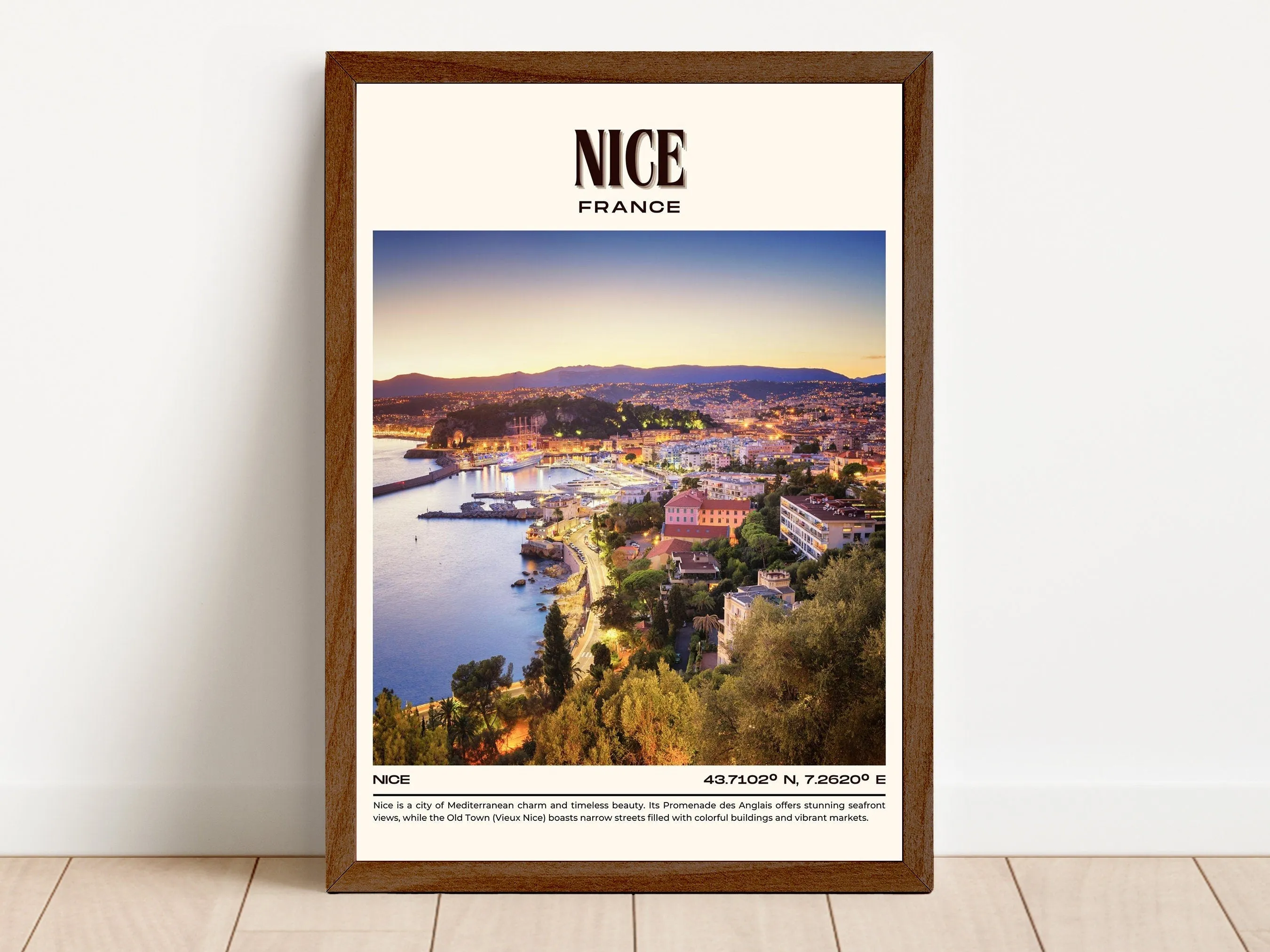 Nice Vintage Wall Art, France