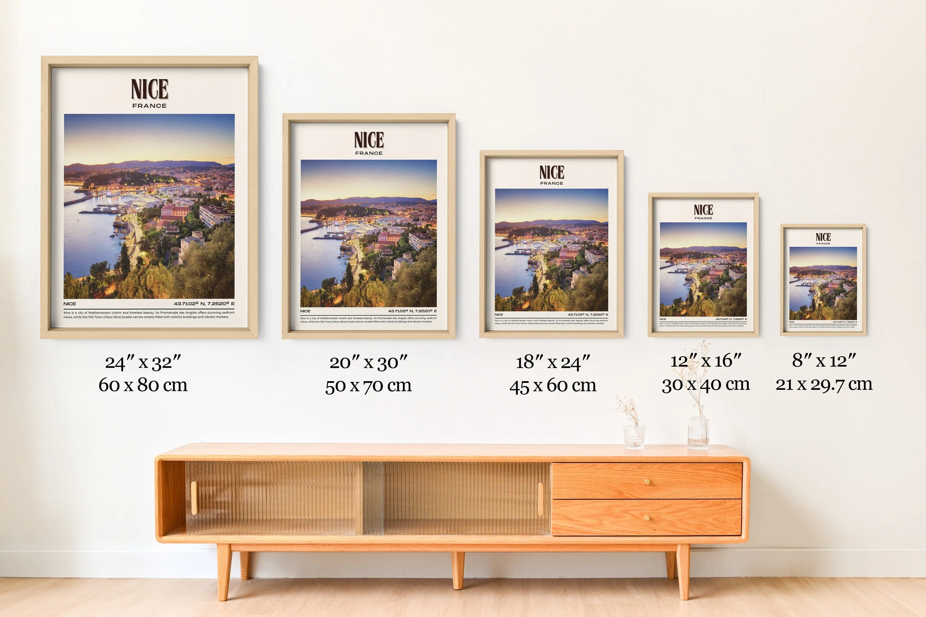 Nice Vintage Wall Art, France