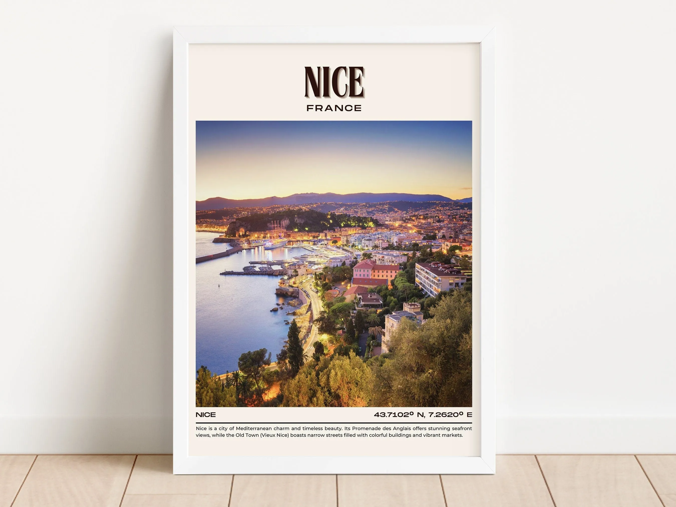 Nice Vintage Wall Art, France