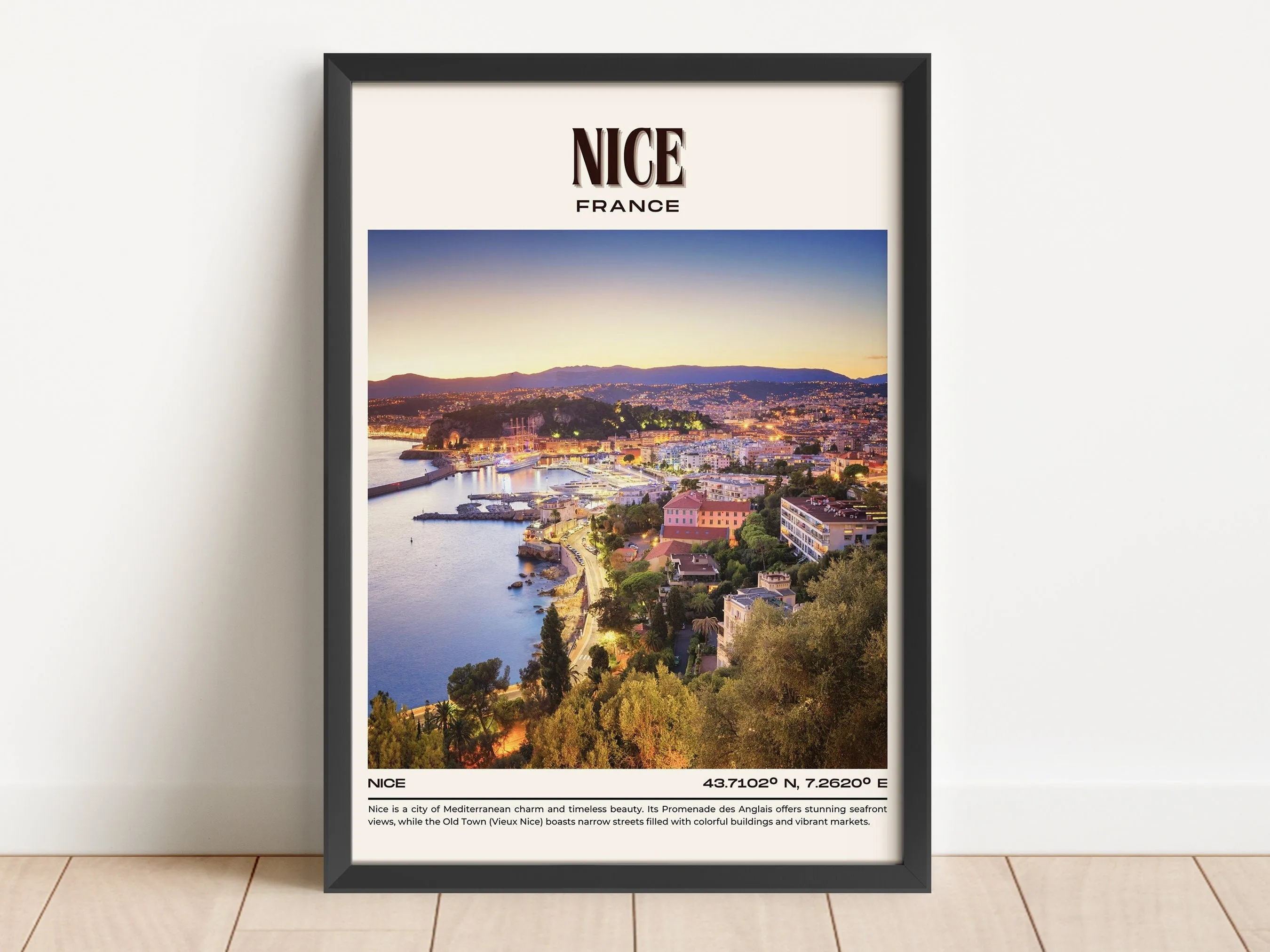 Nice Vintage Wall Art, France