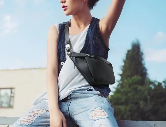 NIID FINO IV Ultra- Slim Hybrid Sling Chest bag