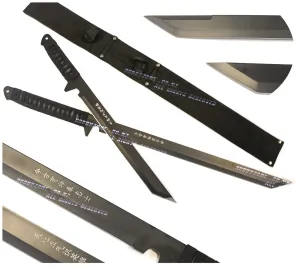 Ninja Warrior Black Twin Sword Set V