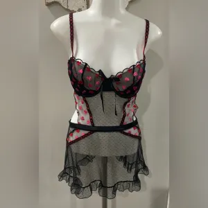 NWOT! Victoria‎ Secret Valentine’s Day Collection Heart Lingerie
