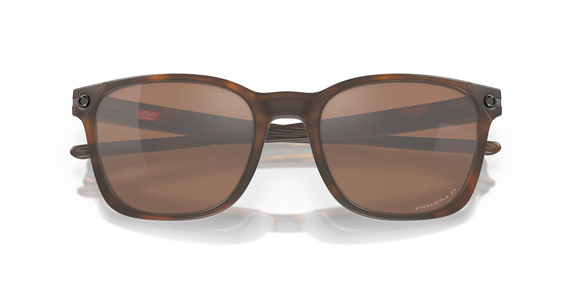 Oakley Ojector Sunglasses - Matte Brown Tortoise with Polarized Prizm Tungsten Lenses