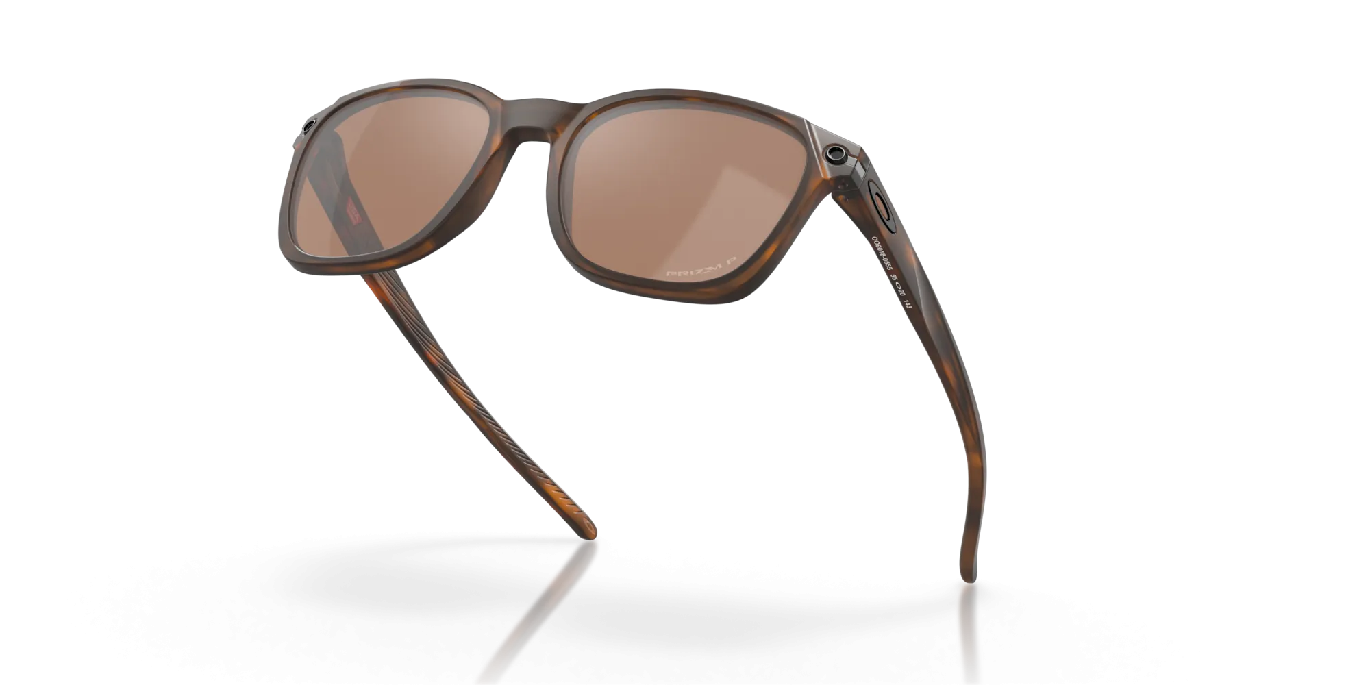 Oakley Ojector Sunglasses - Matte Brown Tortoise with Polarized Prizm Tungsten Lenses