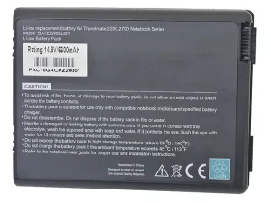 Oem Ac 16 H 2200 H Batería Para Laptop 14.8 V 6600m Ah