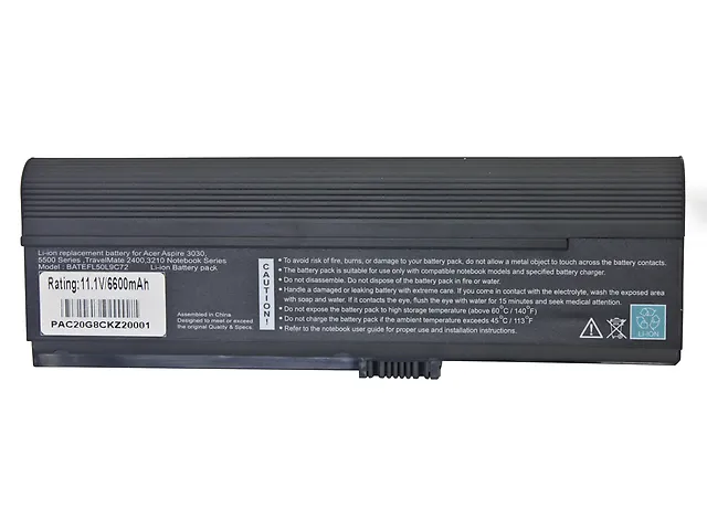 Oem Ac 20 5500 Batería Para Laptop 11.1 V 6600m Ah