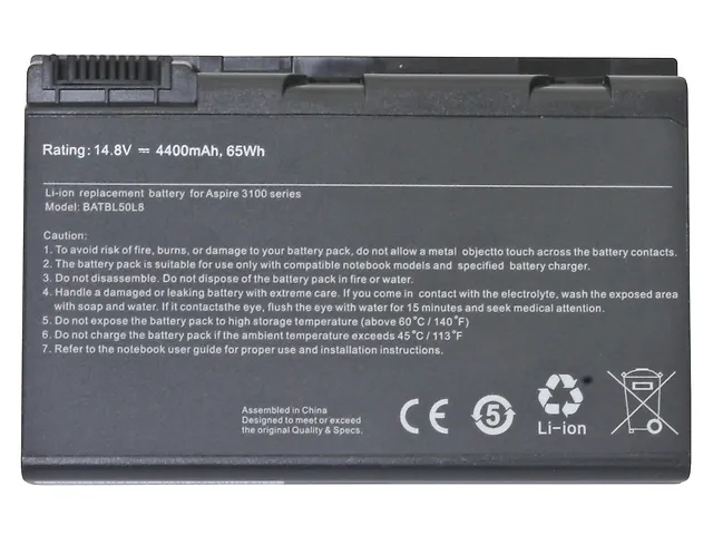 Oem Ac 36 H 3100 Batería Para Laptop 14.8 V 4400m Ah
