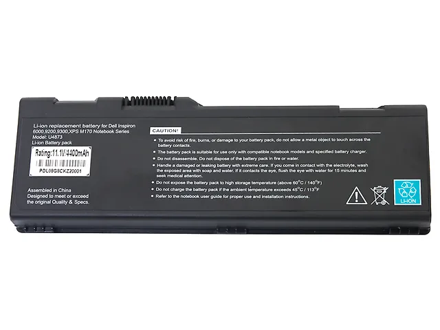 Oem Dl 08 L Xps M1710 L Batería Para Laptop 11.1 V 4400m Ah