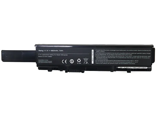 Oem Dl 45 Studio 1535 H Batería Para Laptop 11.1 V 6600m Ah