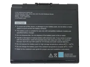 Oem Ts 08 Pa3250 U Batería Para Laptop 14.8 V 6600m Ah