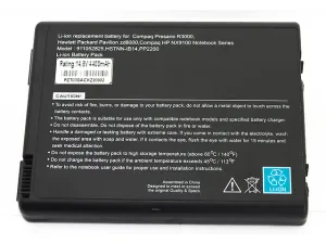 Oem Zt03 L Nx9100 Batería Para Laptop 14.8 V 4400m Ah
