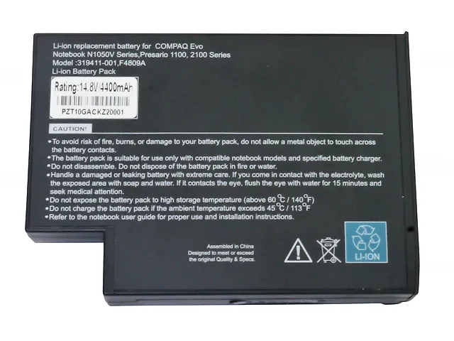 Oem Zt10 F4809 A Batería Para Laptop 14.8 V 4400m Ah