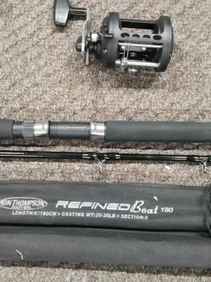 Okuma/ Ron Thompson Boat Fishing Rod Reel Combo