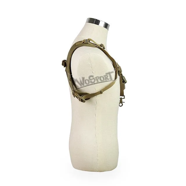 One-point Sling Vest - Black