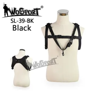 One-point Sling Vest - Black