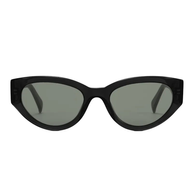 OTIS AUDREY SUNGLASSES - ECO BLACK/GREY