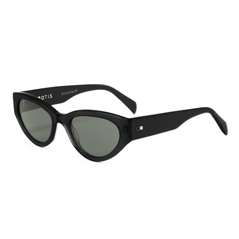 OTIS AUDREY SUNGLASSES - ECO BLACK/GREY