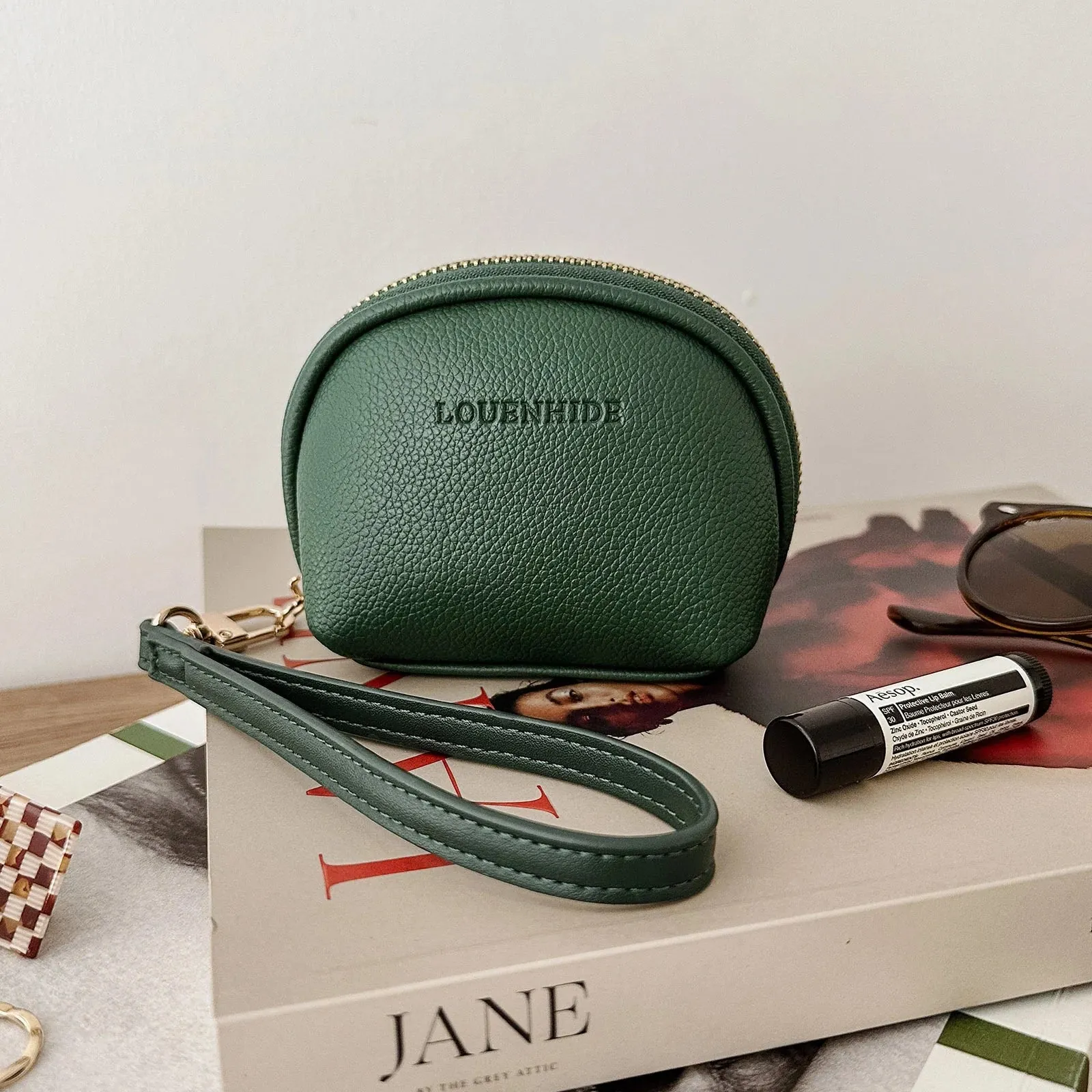 Paige Purse - Forest Green