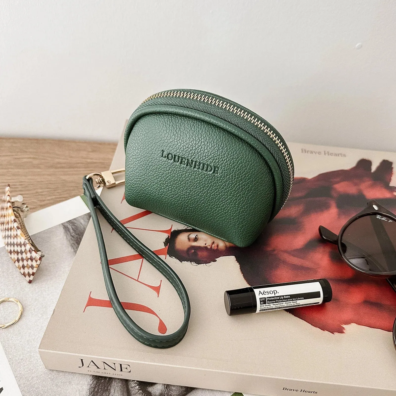 Paige Purse - Forest Green