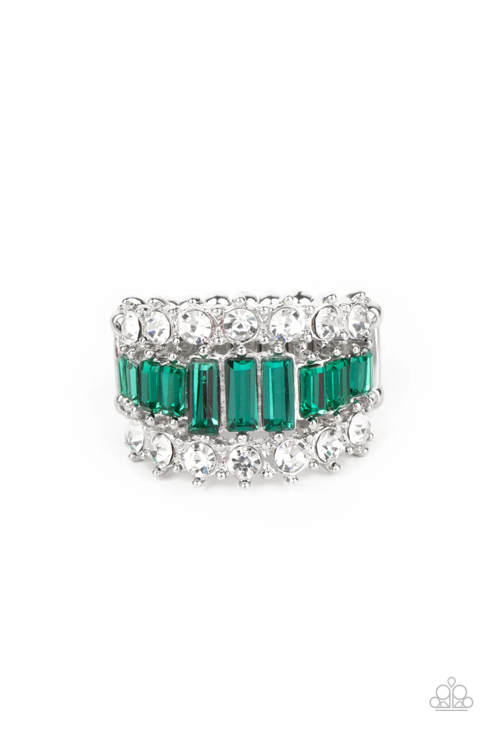 Paparazzi CACHE Value - Green Ring