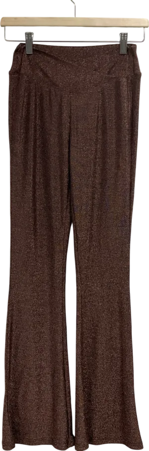 Paris Georgia Metallic Sparkly Flares UK S/M