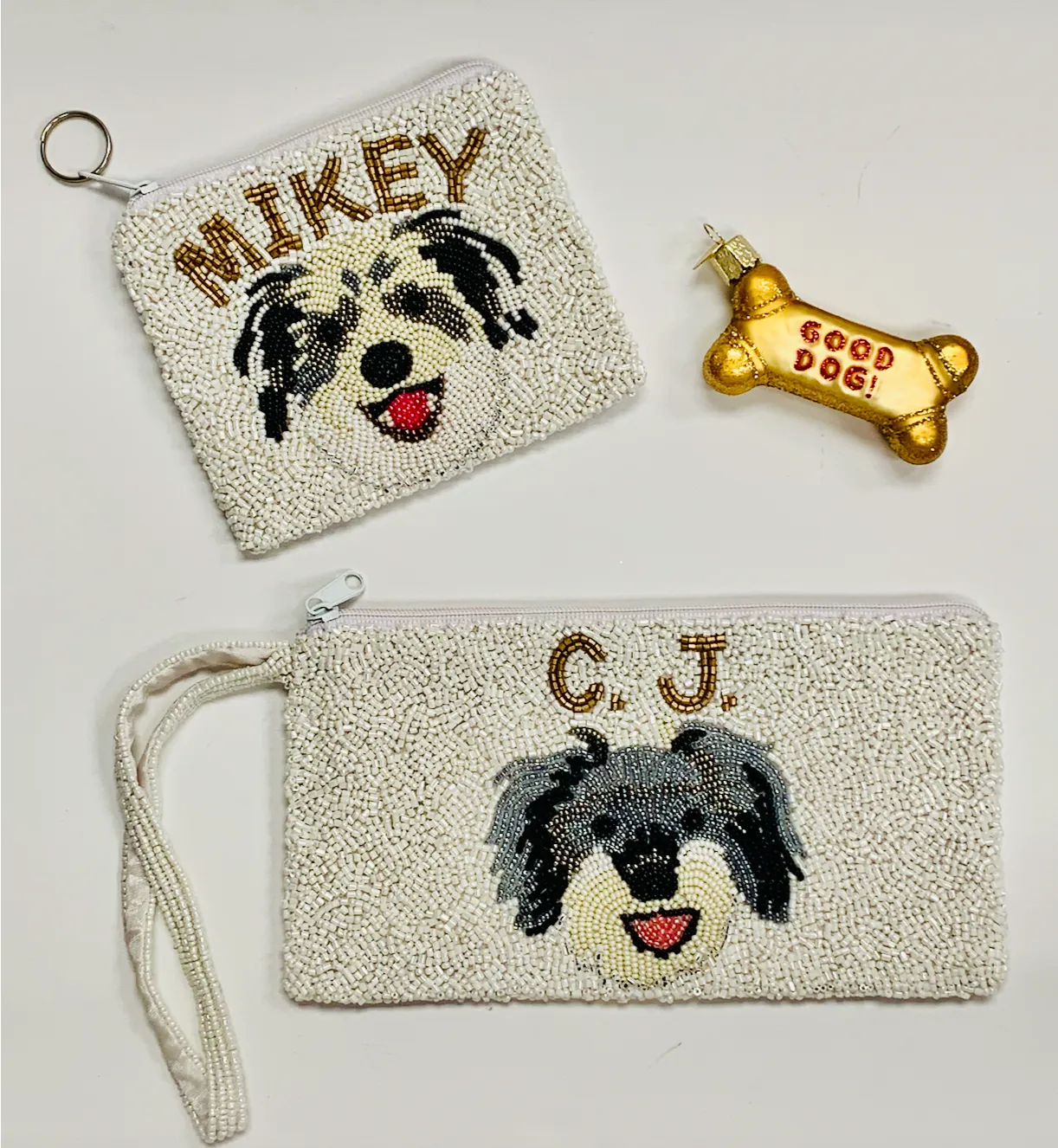 PAWsome Pet Beaded Coin Purse