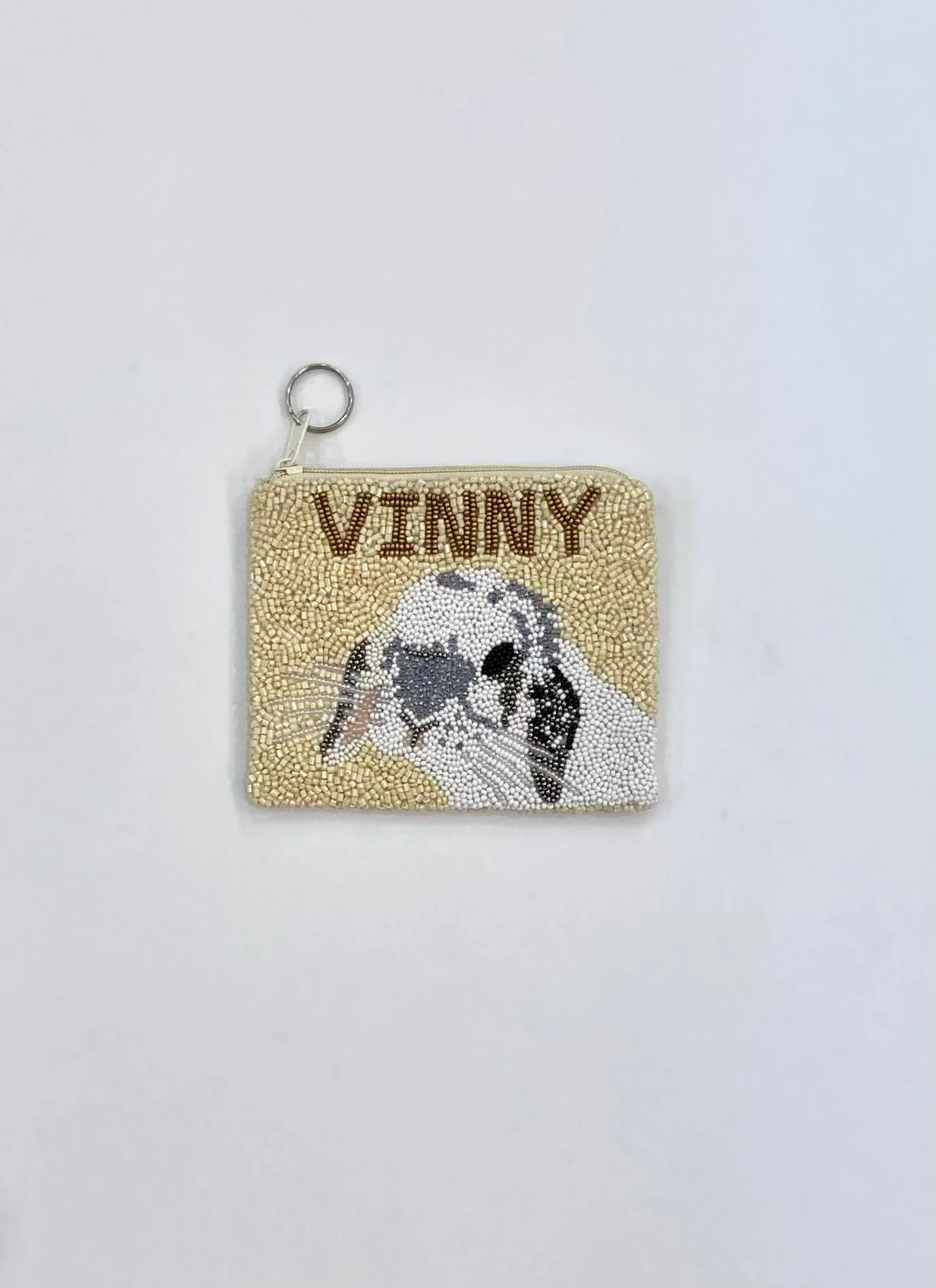 PAWsome Pet Beaded Coin Purse