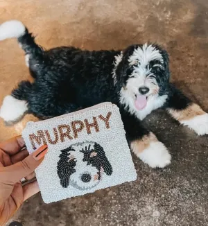 PAWsome Pet Beaded Coin Purse