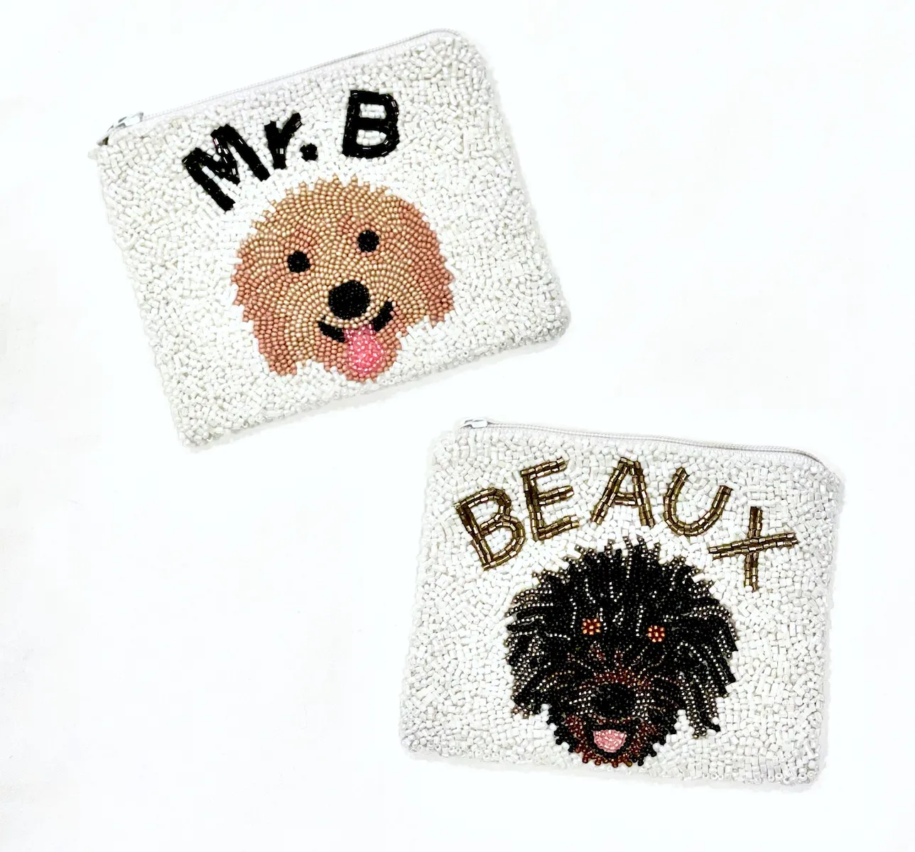 PAWsome Pet Beaded Coin Purse