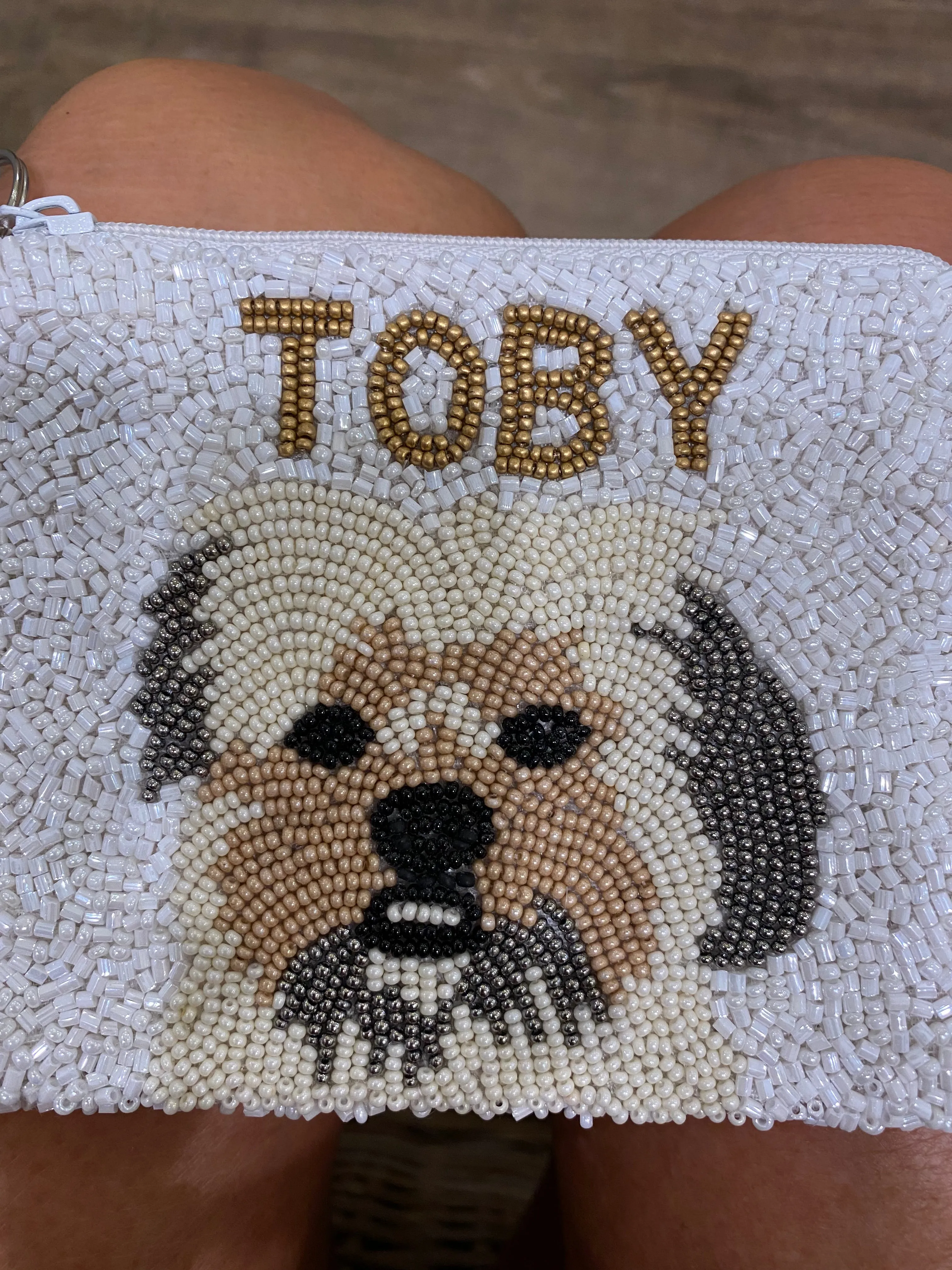PAWsome Pet Beaded Coin Purse