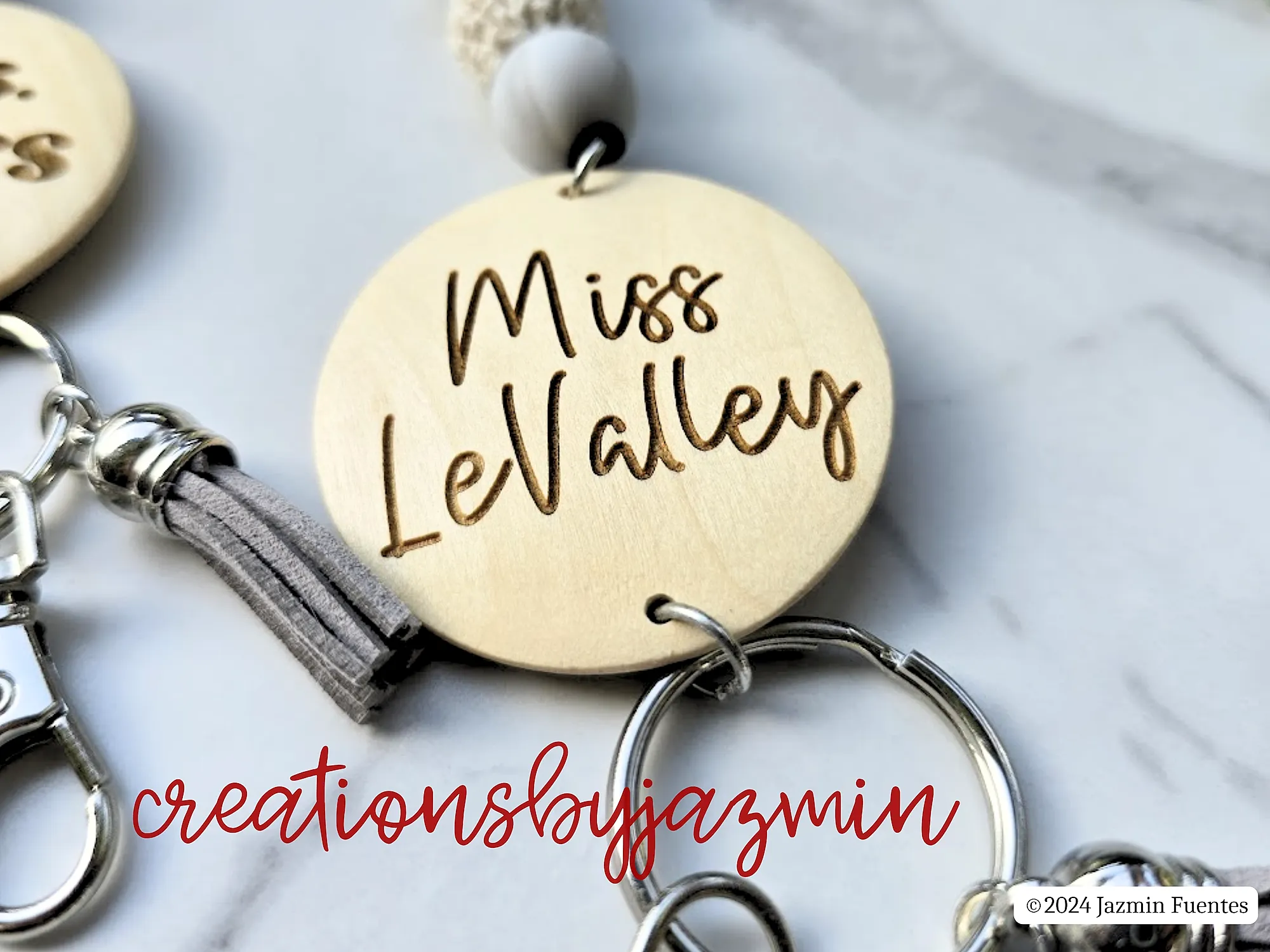 Personalized Teacher Gift, Custom Teacher Lanyard, Coffee Teacher Appreciation Gift, Wrislet Keychain Gift For Teacher