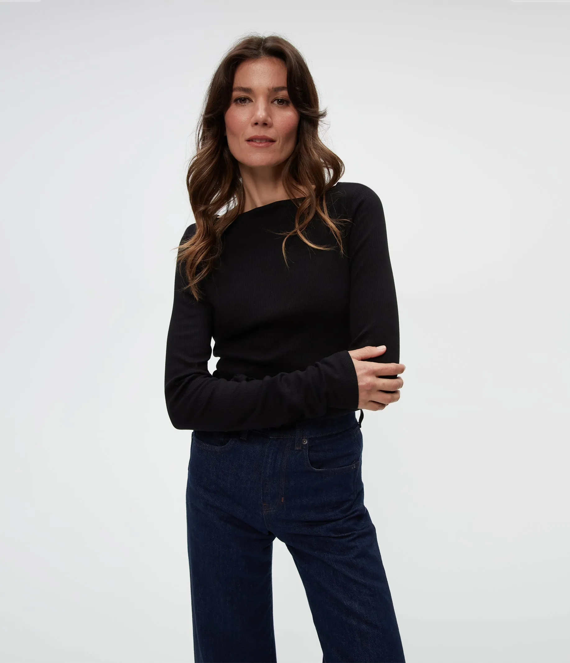 Petite Clarke Ruched Tee