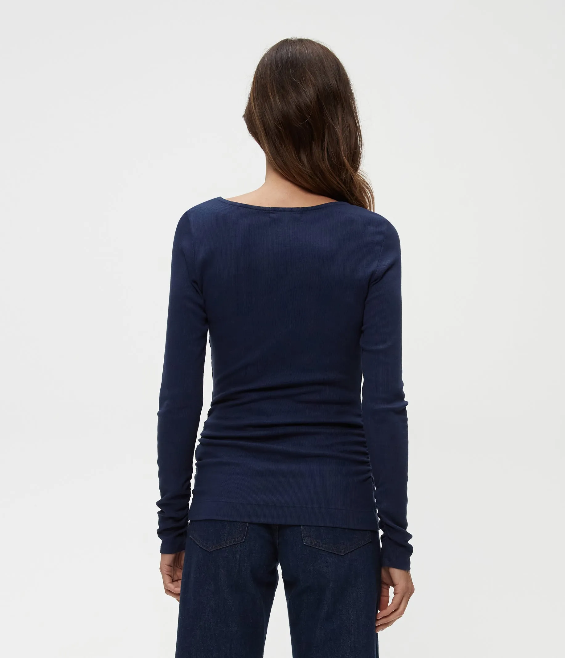 Petite Clarke Ruched Tee