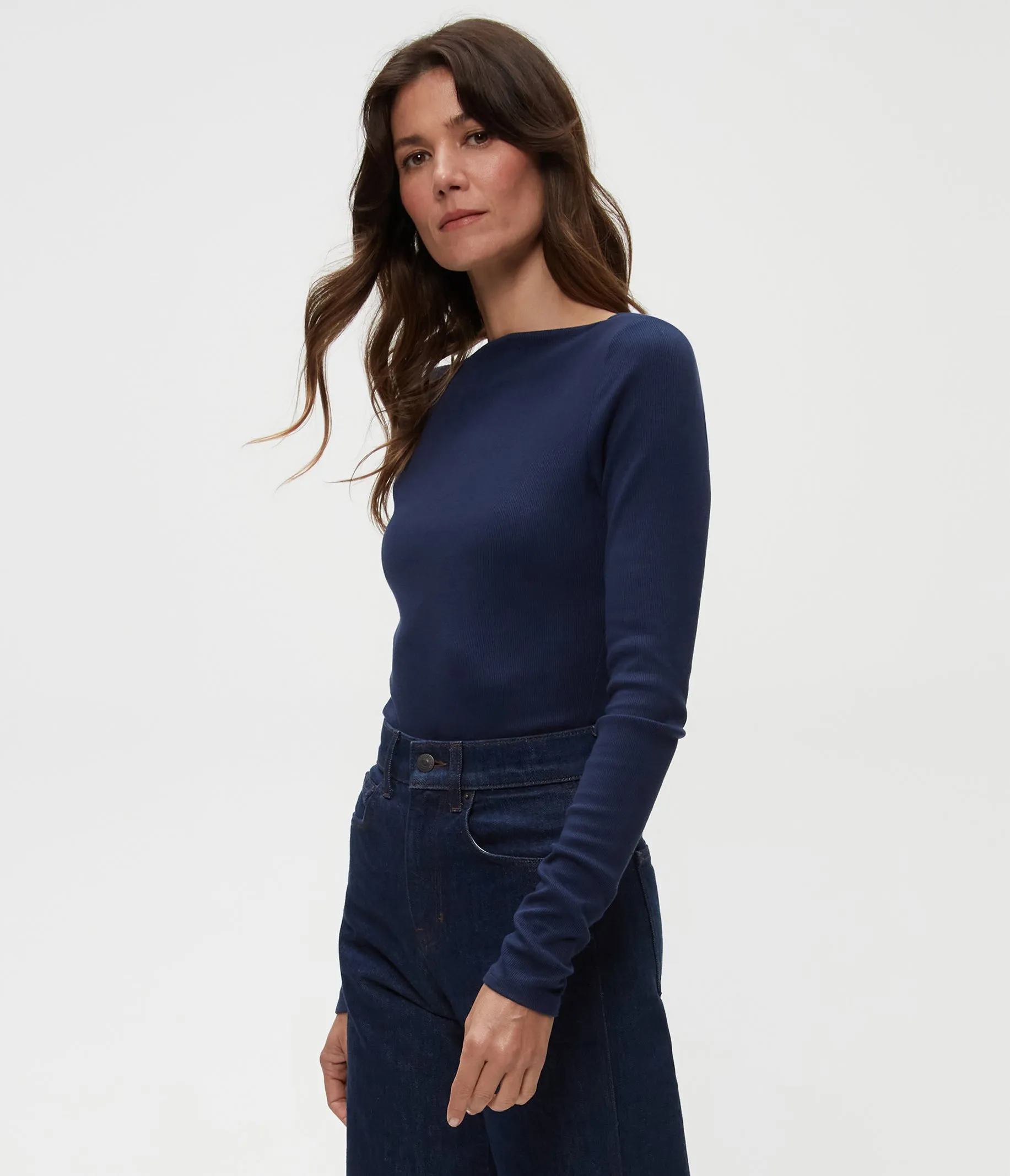 Petite Clarke Ruched Tee