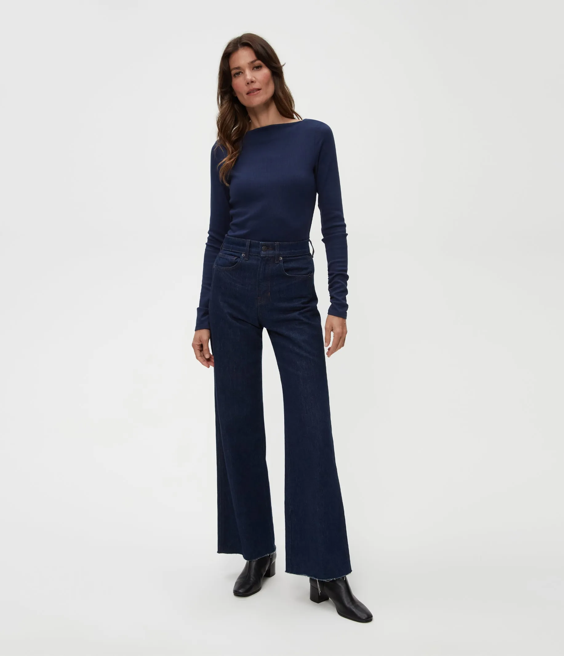 Petite Clarke Ruched Tee