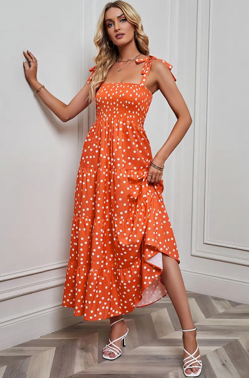 Petite Stamp Sling Dress PCD22