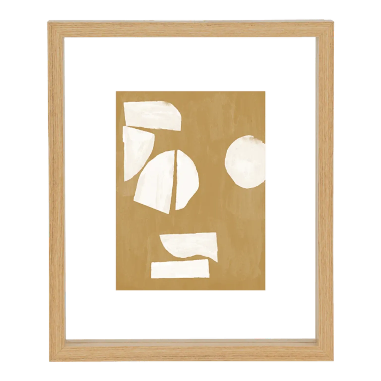 Photo Frame Floating Natural M